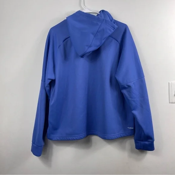 Adidas Womens Real Lilac Team Issue Pullover Hoodie Sweatshirt size XL - Picture 5 of 7